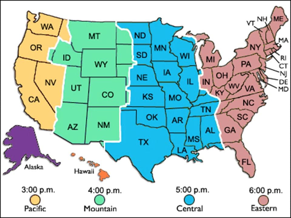 time-zone-map - Uncommon Love Ministries