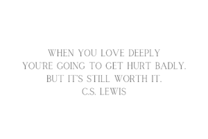 This Love Hurts–But It Is Worth It