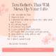 Ten Beliefs That Will Mess Up Your Life